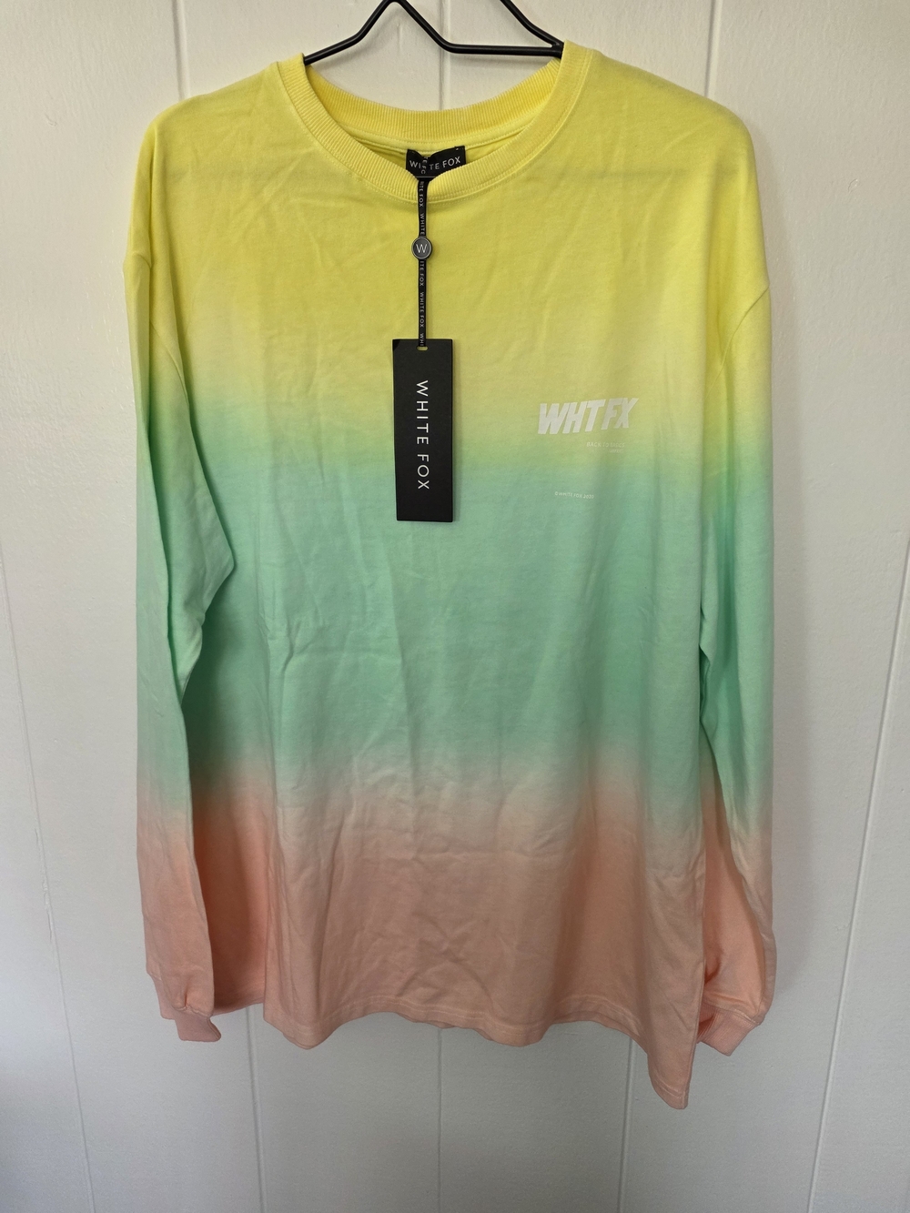 White Fox Don't Kill My Vibe Tee NWT Size S/M